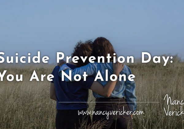 Suicide Prevention Day: You Are Not Alone